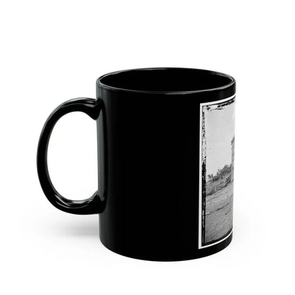 Gettysburg, Pa. The Cemetery Gatehouse (U.S. Civil War) Black Coffee Mug-Go Mug Yourself