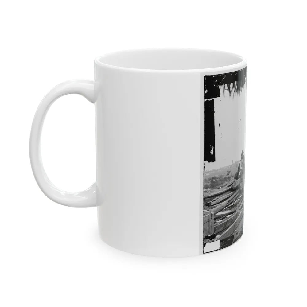 Gettysburg, Pa. Three Confederate Prisoners (U.S. Civil War) White Coffee Mug-Go Mug Yourself