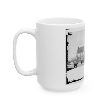 Gettysburg, Pa., Vicinity. G.J. White's House (U.S. Civil War) White Coffee Mug-Go Mug Yourself