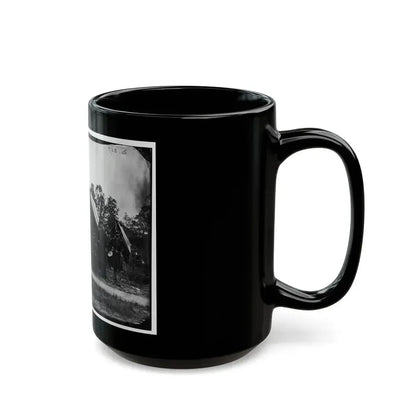 Gettysburg, Pennsylvania. Field And Staff Officers, 69th Pennsylvania (U.S. Civil War) Black Coffee Mug - Go Mug Yourself