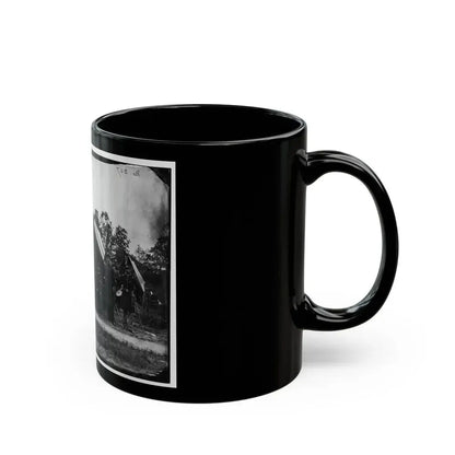 Gettysburg, Pennsylvania. Field And Staff Officers, 69th Pennsylvania (U.S. Civil War) Black Coffee Mug - Go Mug Yourself