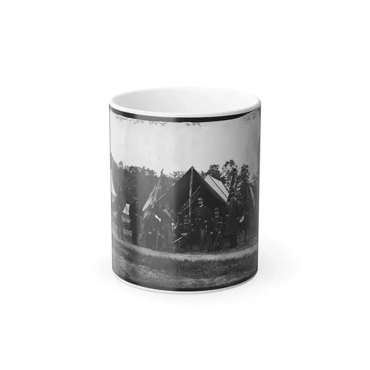 Gettysburg, Pennsylvania. Field and Staff Officers, 69Th Pennsylvania (U.S. Civil War) Color Changing Coffee Mug 11oz Default Title 11oz - Go Mug Yourself