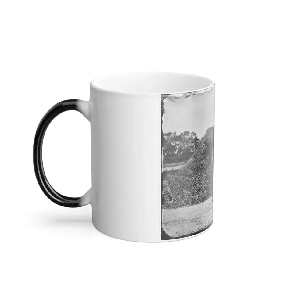 Gettysburg, Pennsylvania. Lt. Col. Samuel K. Schwenk, 50Th Pennsylvania Infantry (Seated on Horse) (U.S. Civil War) Color Changing Coffee Mug 11oz - Go Mug Yourself