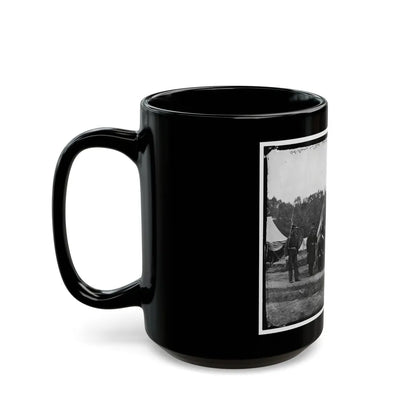 Gettysburg, Pennsylvania. Field And Staff Officers, 69th Pennsylvania (U.S. Civil War) Black Coffee Mug-Go Mug Yourself