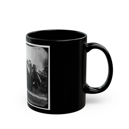 Gettysburg, Pennsylvania. Field And Staff Officers, 69th Pennsylvania (U.S. Civil War) Black Coffee Mug-Go Mug Yourself