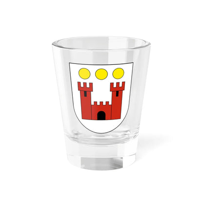 Geuensee-blazon (Switzerland) (Coat of Arms) Shot Glass 1.5oz 1.5oz - Go Mug Yourself