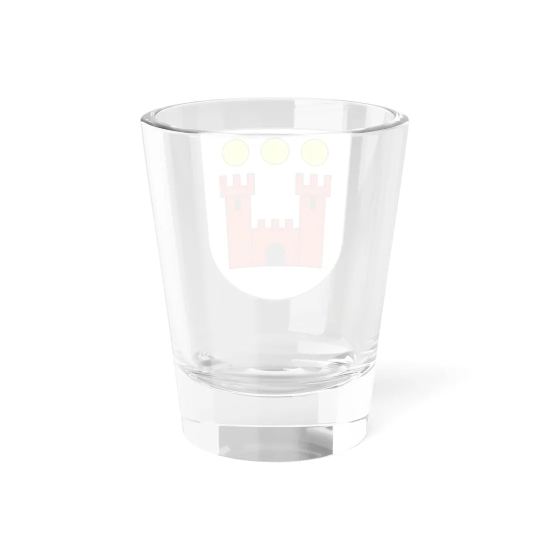 Geuensee-blazon (Switzerland) (Coat of Arms) Shot Glass 1.5oz - Go Mug Yourself