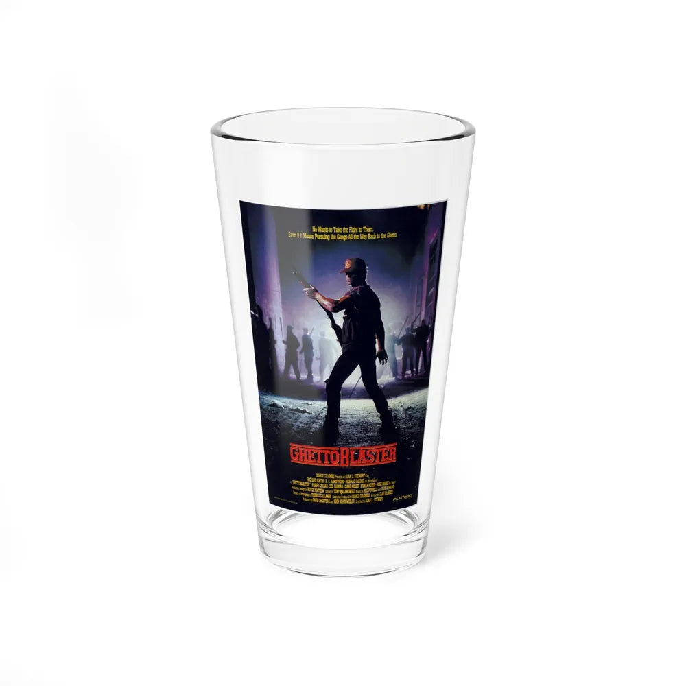 GHETTOBLASTER 1989 Movie Poster - Pint Glass 16oz-16oz-Go Mug Yourself