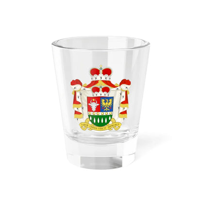 Ghica Family Coat of Arms (Algeria) (Coat of Arms) Shot Glass 1.5oz 1.5oz - Go Mug Yourself