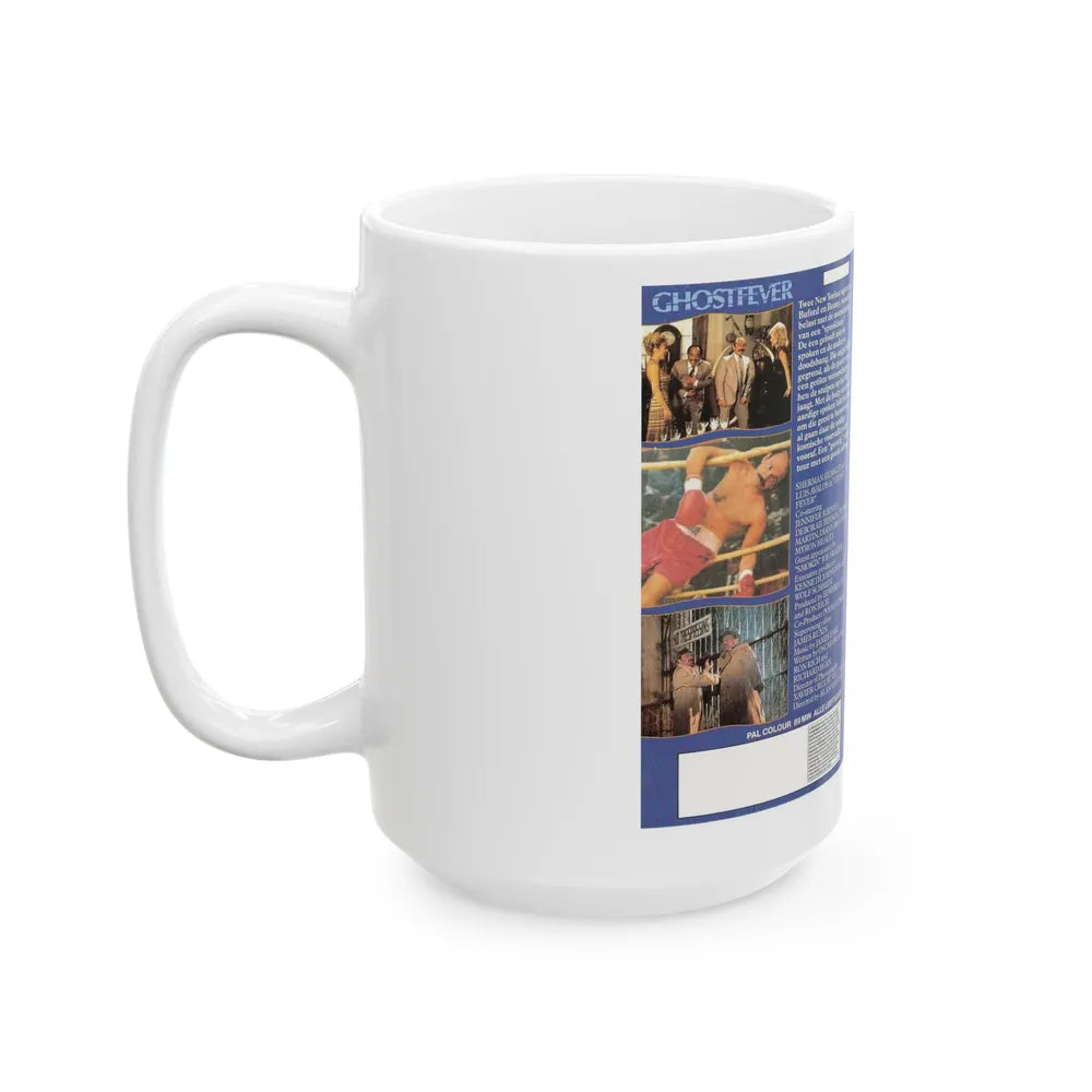 GHOST FEVER GERMAN (VHS COVER) - White Coffee Mug-Go Mug Yourself