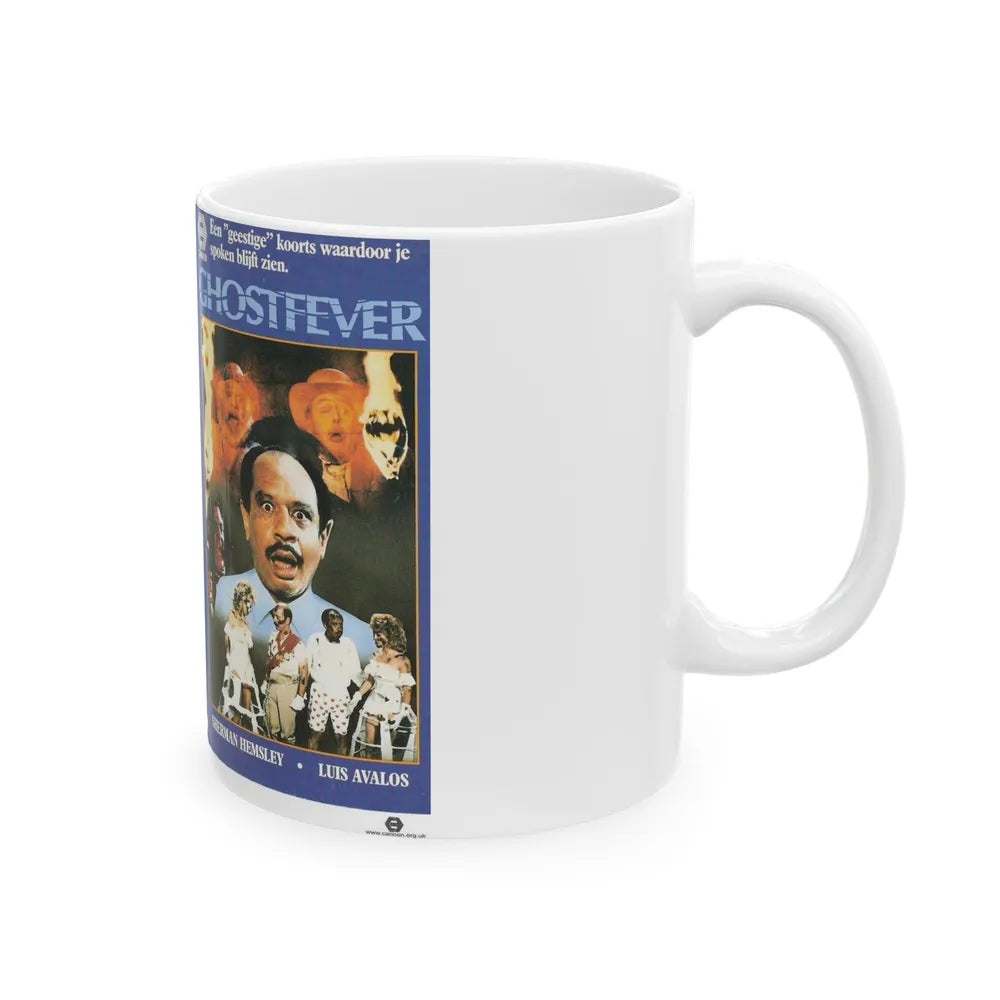 GHOST FEVER GERMAN (VHS COVER) - White Coffee Mug-Go Mug Yourself