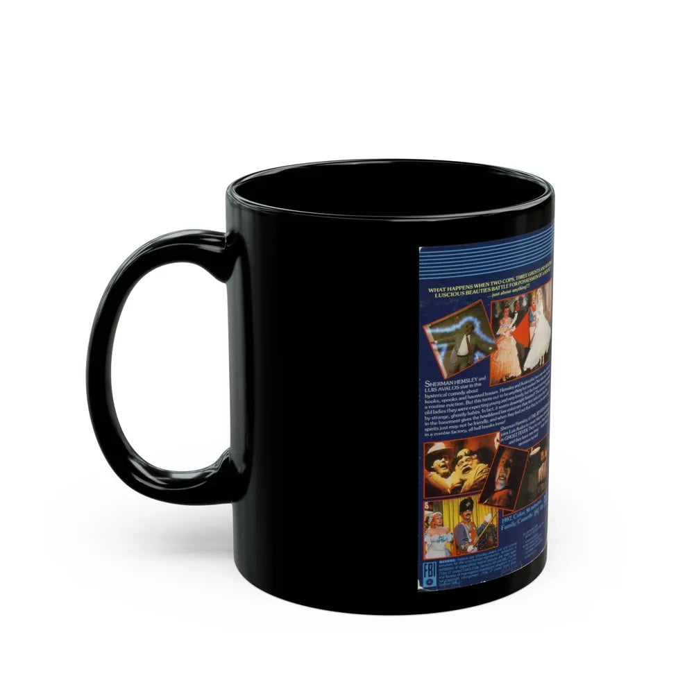 GHOST FEVER (VHS COVER) - Black Coffee Mug-Go Mug Yourself