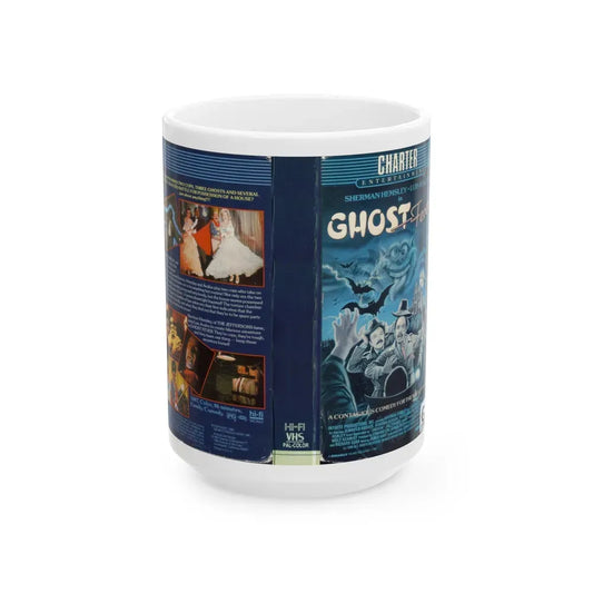 GHOST FEVER (VHS COVER) - White Coffee Mug 15oz - Go Mug Yourself