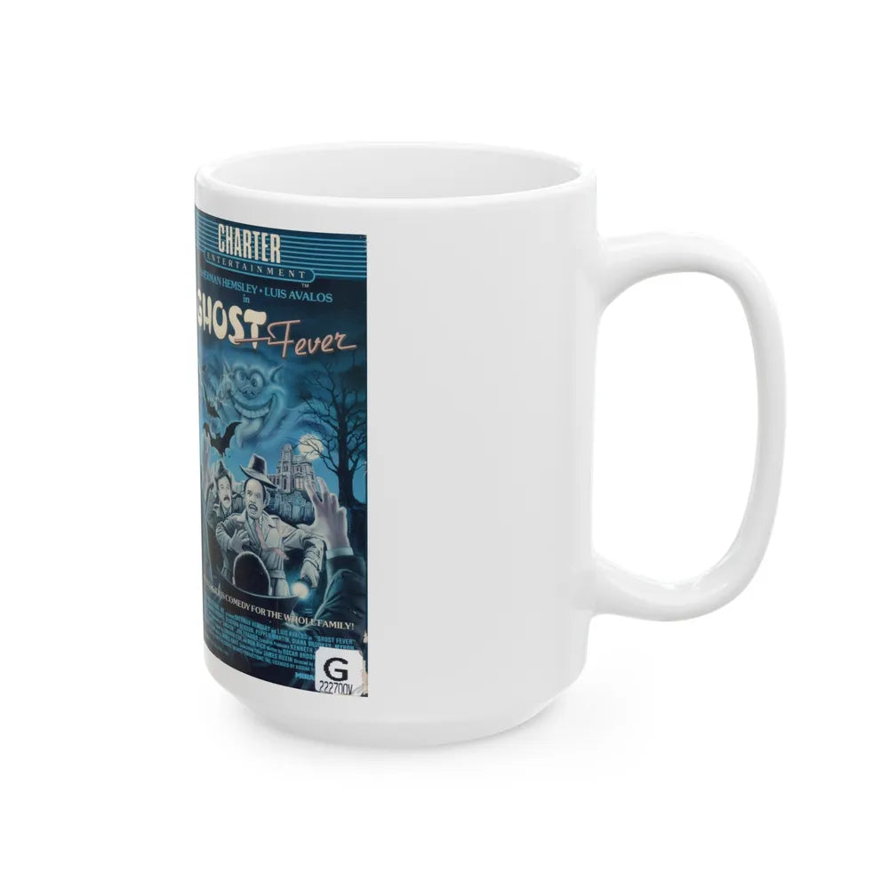 GHOST FEVER (VHS COVER) - White Coffee Mug-Go Mug Yourself