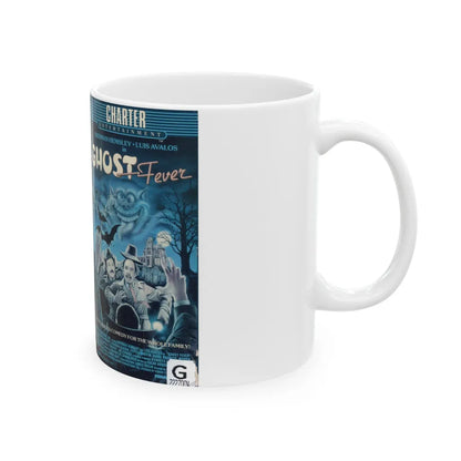 GHOST FEVER (VHS COVER) - White Coffee Mug-Go Mug Yourself