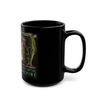 GHOST IN THE MACHINE (VHS COVER) - Black Coffee Mug-Go Mug Yourself