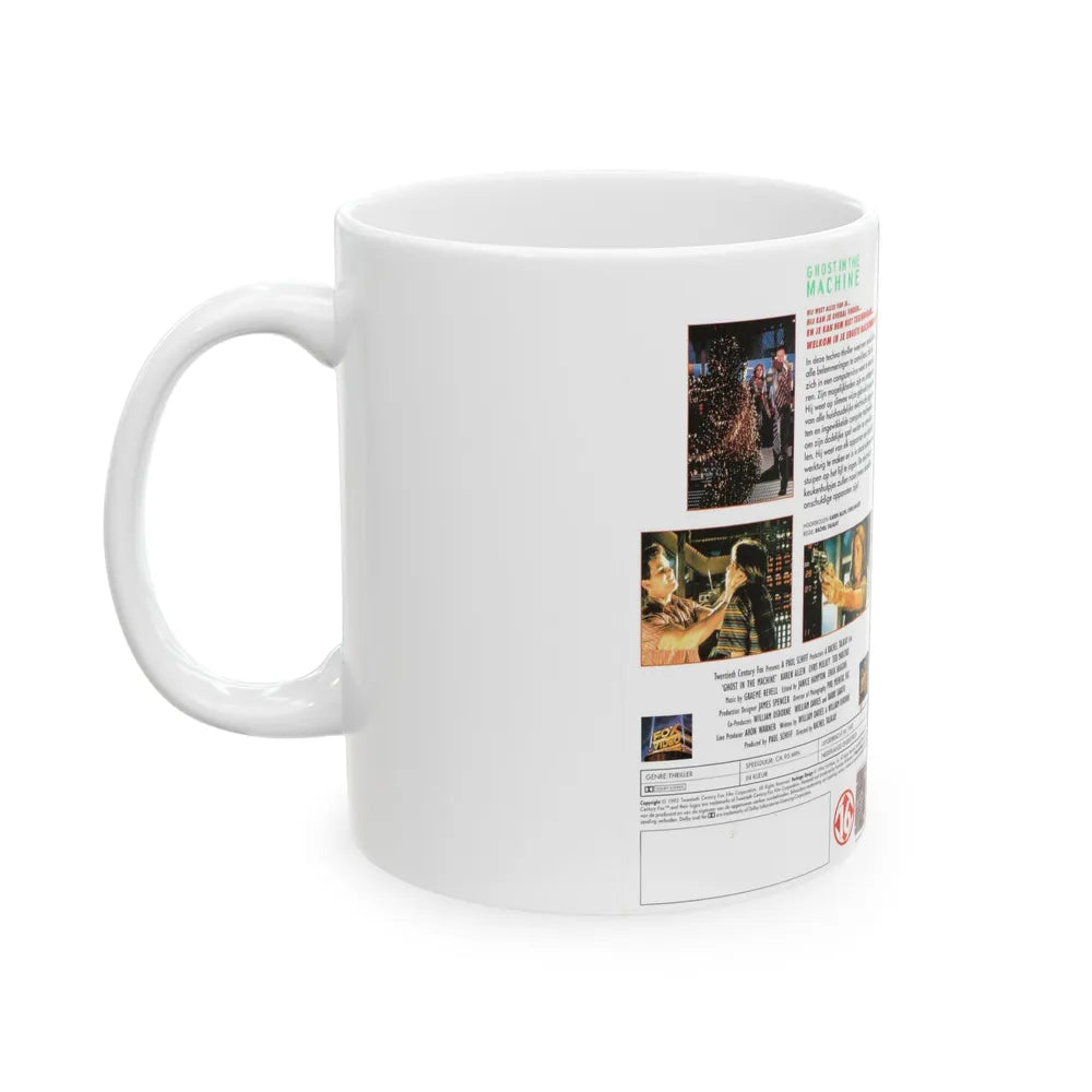 GHOST IN THE MACHINE (VHS COVER) - White Coffee Mug-Go Mug Yourself