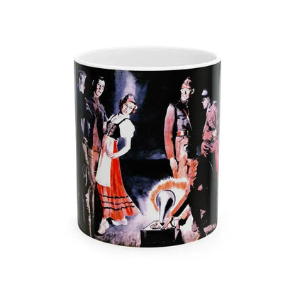 Ghost of Glory, Liberty magazine, November 14, 1936 - White Coffee Mug 11oz - Go Mug Yourself