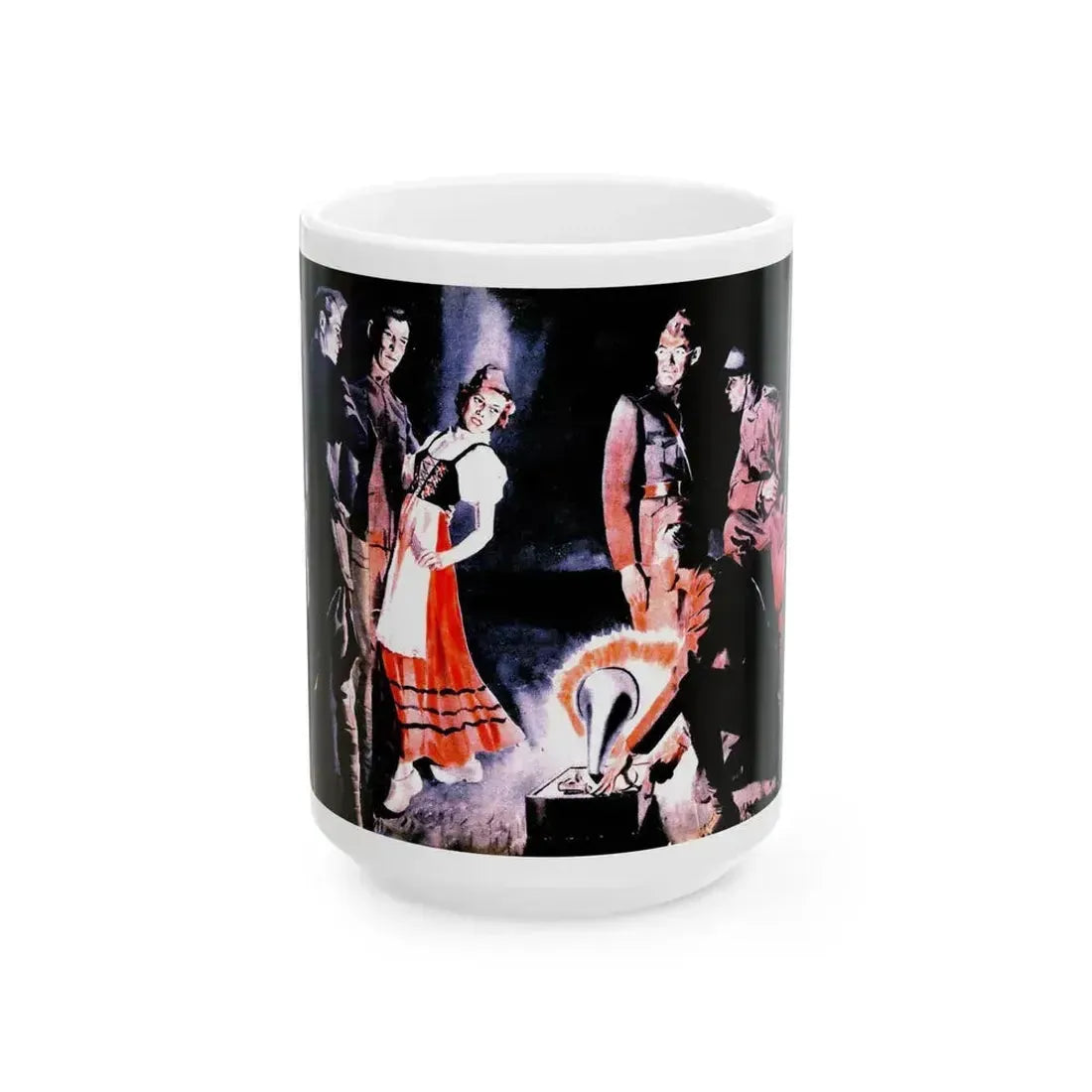 Ghost of Glory, Liberty magazine, November 14, 1936 - White Coffee Mug 15oz - Go Mug Yourself