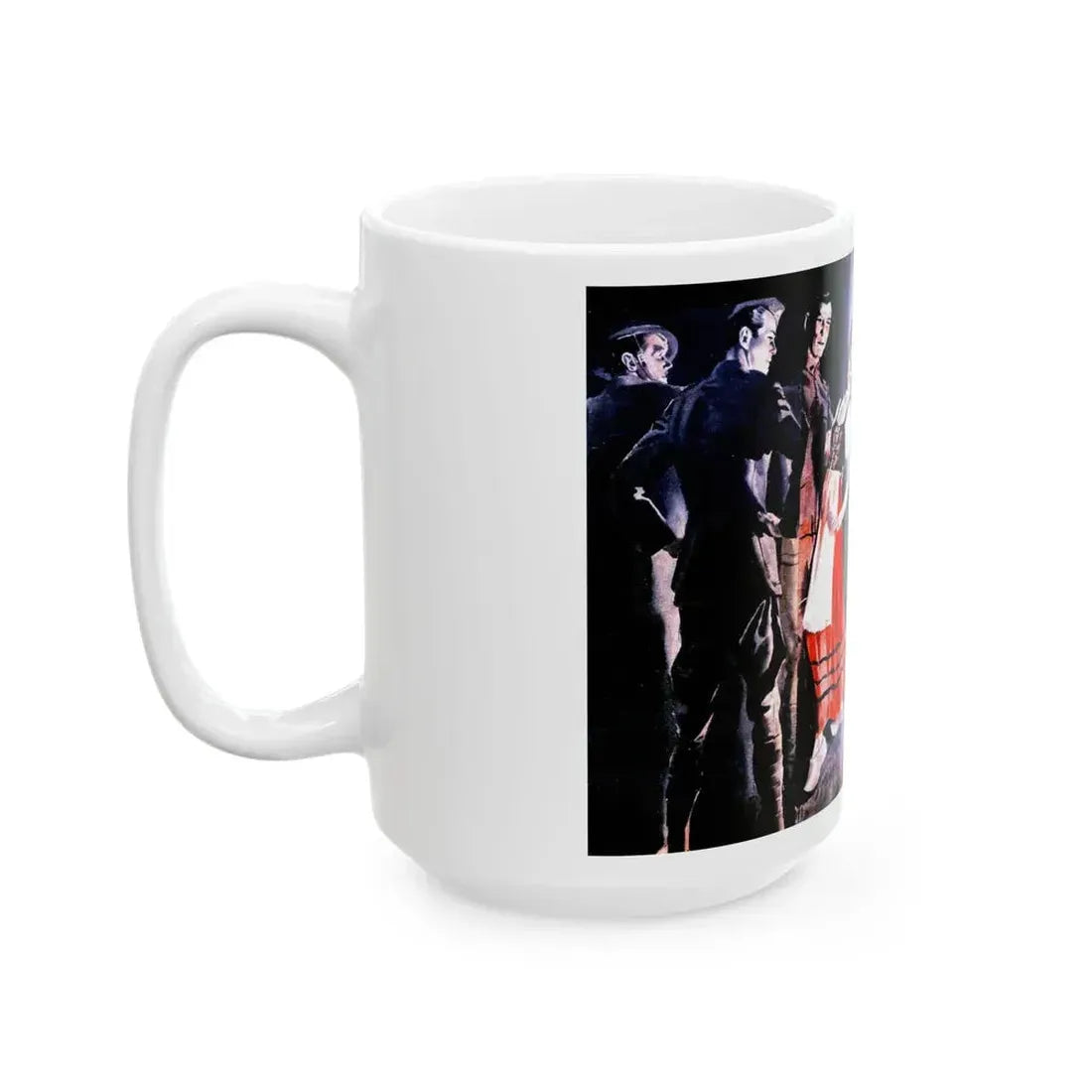 Ghost of Glory, Liberty magazine, November 14, 1936 - White Coffee Mug - Go Mug Yourself