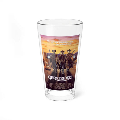 GHOST RIDERS 1987 Movie Poster - Pint Glass 16oz-16oz-Go Mug Yourself