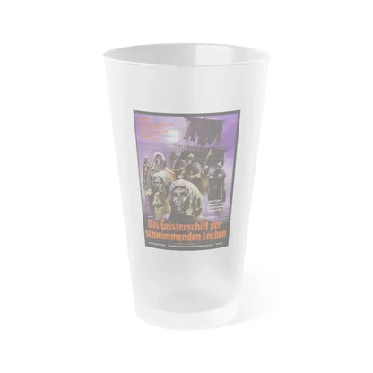 GHOST SHIPS OF THE BLIND DEAD (THE GHOST GALLEON) (GERMAN) 2 1974 Movie Poster - Frosted Pint Glass 16oz Default Title - Go Mug Yourself