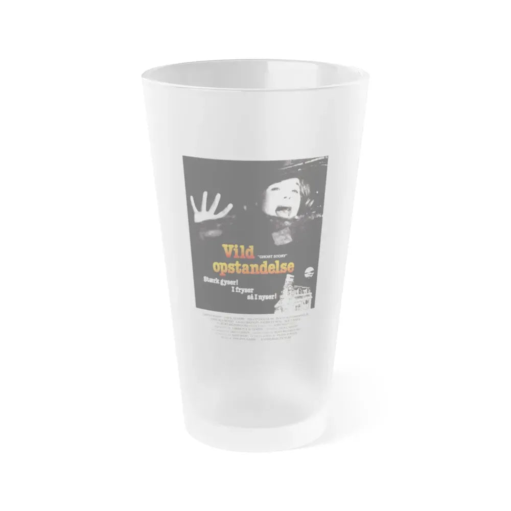 GHOST STORY (DANISH) 1981 Movie Poster - Frosted Pint Glass 16oz Default Title - Go Mug Yourself
