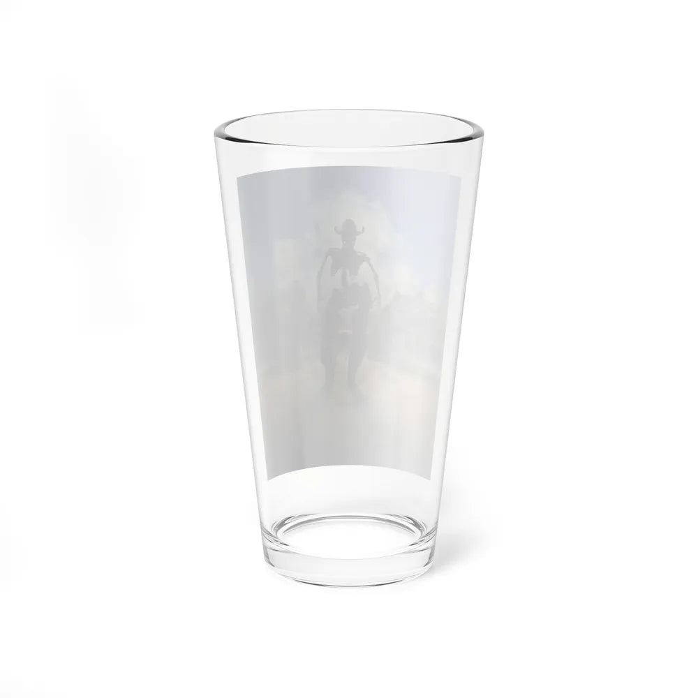 GHOST TOWN (TEASER 2) 1988 Movie Poster - Pint Glass 16oz-Go Mug Yourself