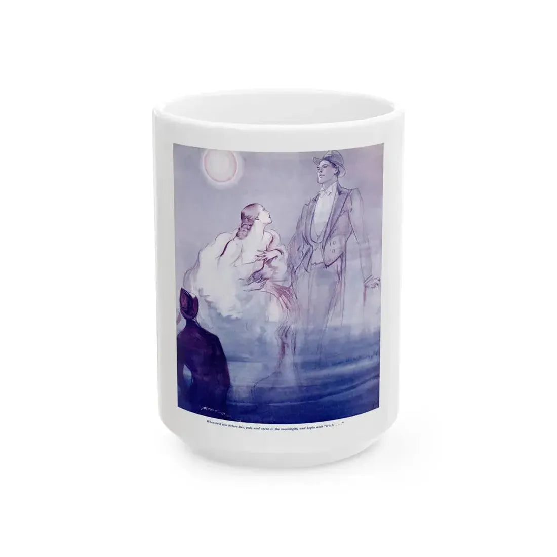 Ghosts of the Rich, 1940 - White Coffee Mug - Go Mug Yourself