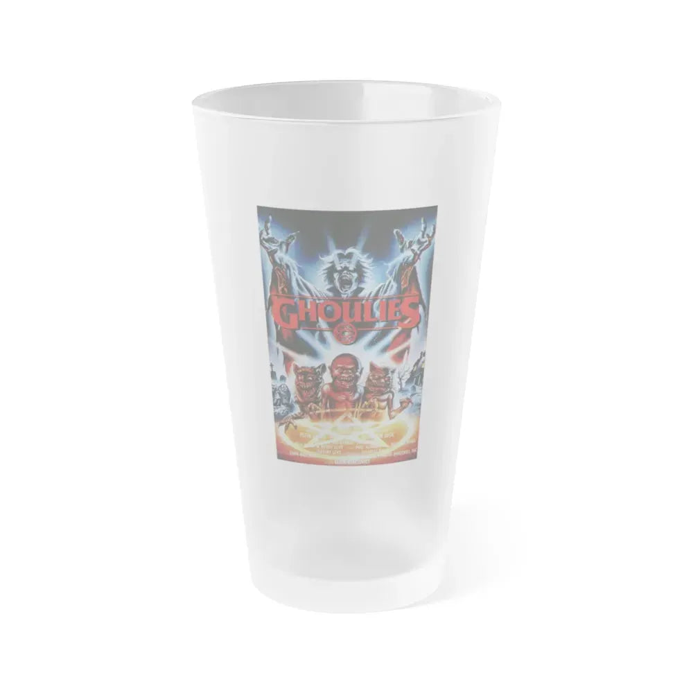 GHOULIES (2) 1985 Movie Poster - Frosted Pint Glass 16oz Default Title - Go Mug Yourself