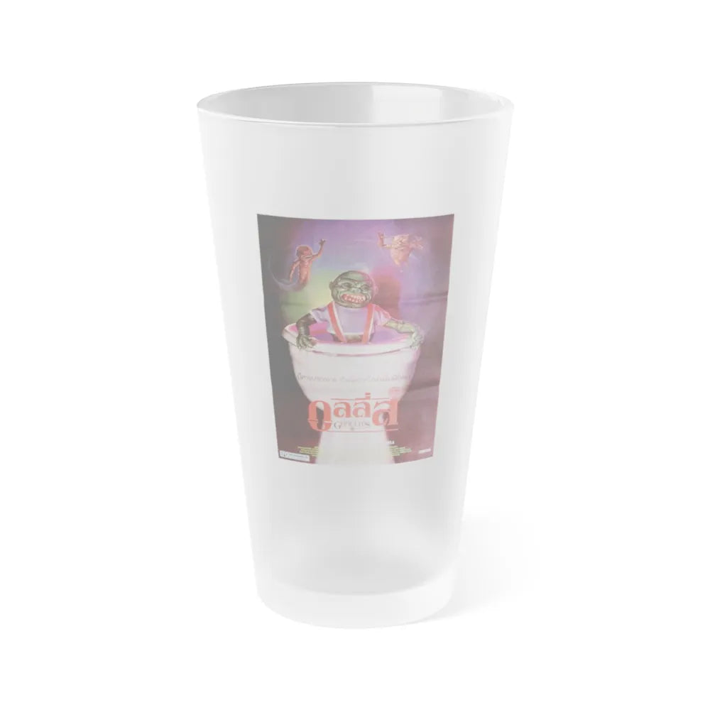 GHOULIES (THAI) 1985 Movie Poster - Frosted Pint Glass 16oz-Go Mug Yourself