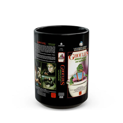 GHOULIES (VHS COVER) - Black Coffee Mug-15oz-Go Mug Yourself