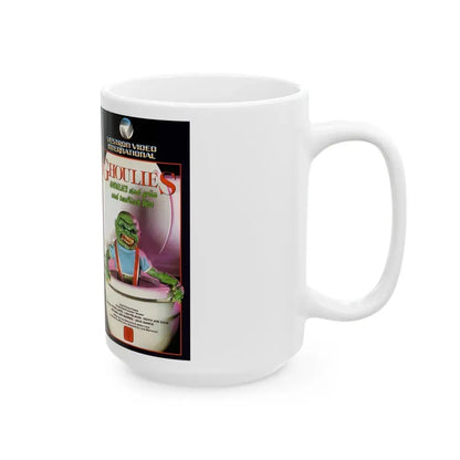 GHOULIES (VHS COVER) - White Coffee Mug - Go Mug Yourself