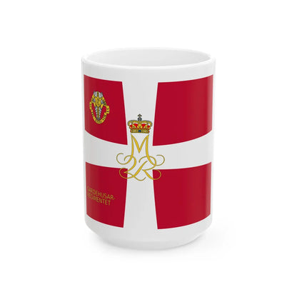 GHR Colours (Denmark) White Coffee Mug 15oz - Go Mug Yourself