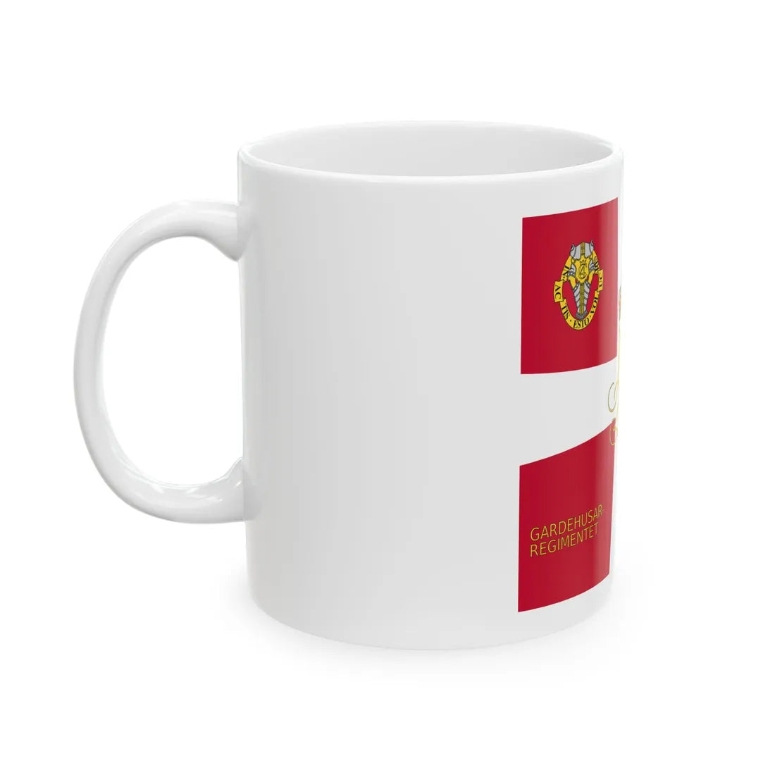 GHR Colours (Denmark) White Coffee Mug - Go Mug Yourself