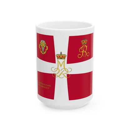GHR estandart (Denmark) White Coffee Mug 15oz - Go Mug Yourself