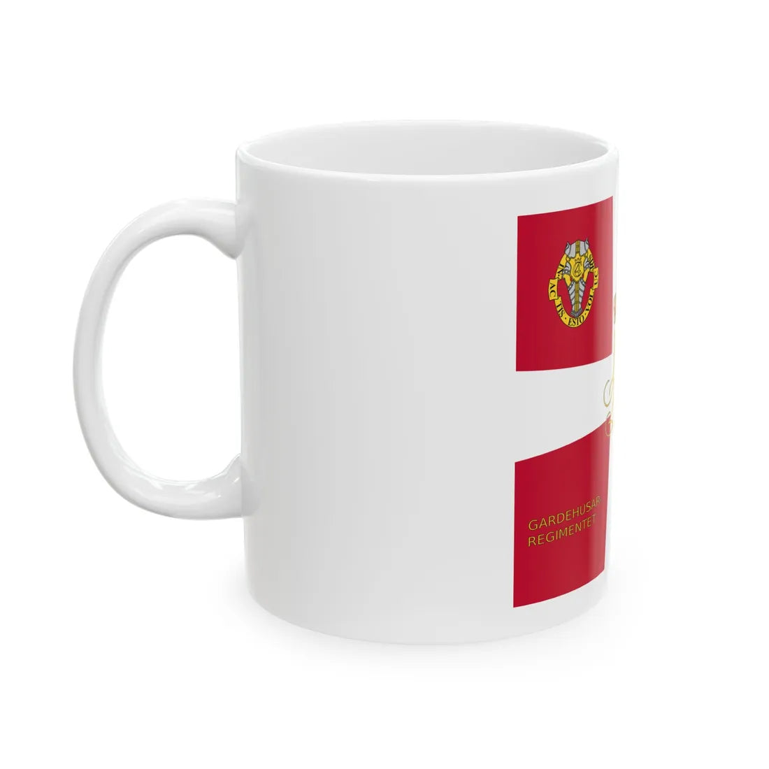 GHR estandart (Denmark) White Coffee Mug - Go Mug Yourself
