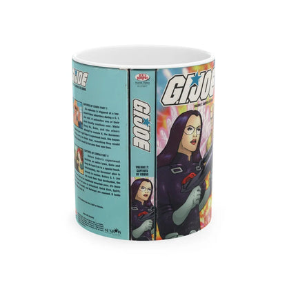 GI JOE CAPTIVES OF COBRA (VHS COVER) - White Coffee Mug-11oz-Go Mug Yourself