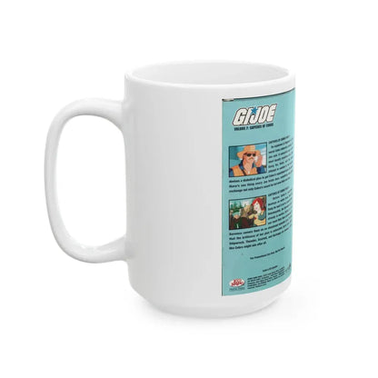 GI JOE CAPTIVES OF COBRA (VHS COVER) - White Coffee Mug - Go Mug Yourself