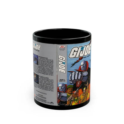 GI JOE DEADLY LIES (VHS COVER) - Black Coffee Mug-11oz-Go Mug Yourself