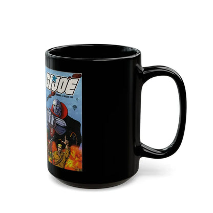 GI JOE DEADLY LIES (VHS COVER) - Black Coffee Mug-Go Mug Yourself