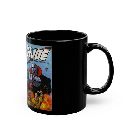 GI JOE DEADLY LIES (VHS COVER) - Black Coffee Mug-Go Mug Yourself