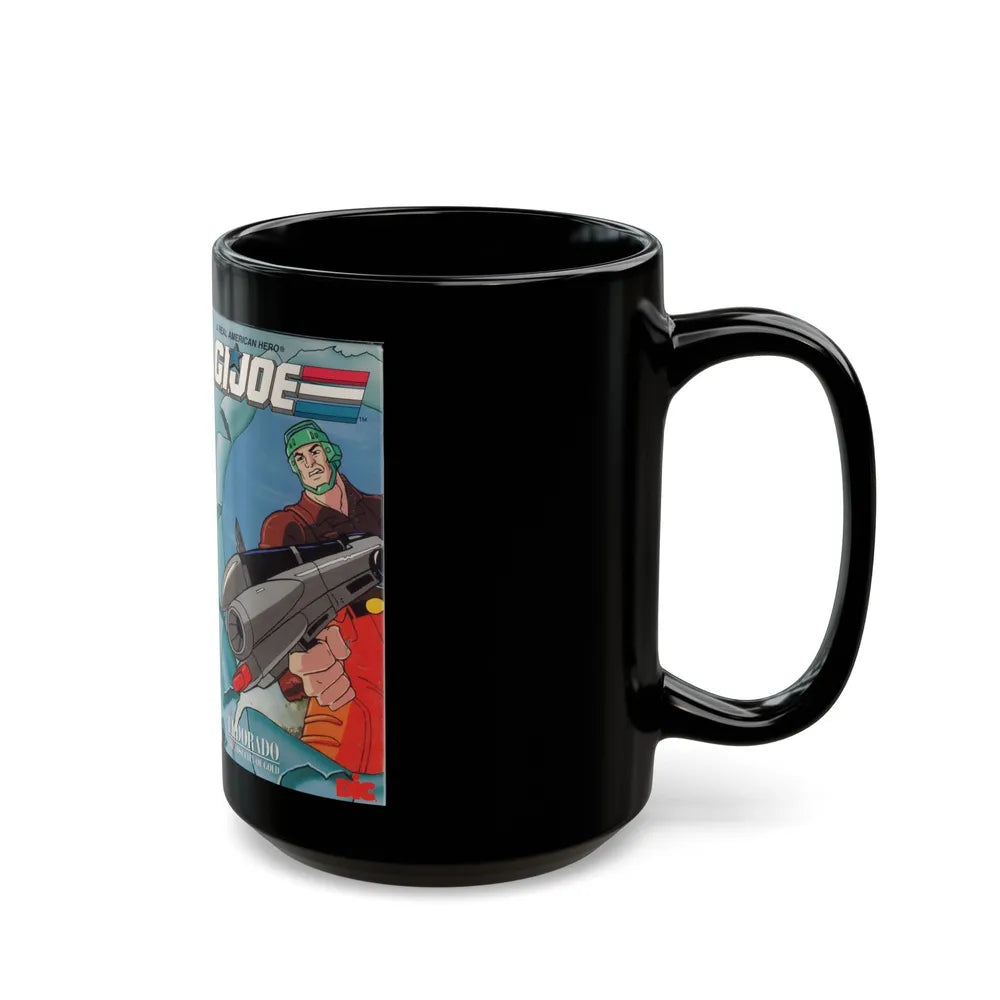 GI JOE EL DORADO (VHS COVER) - Black Coffee Mug-Go Mug Yourself