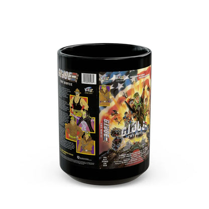 GI JOE THE MOVIE (VHS COVER) - Black Coffee Mug-15oz-Go Mug Yourself