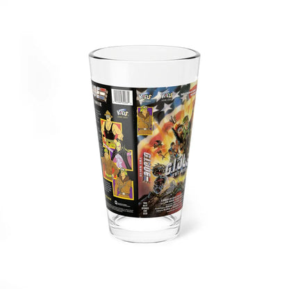 GI JOE THE MOVIE (VHS COVER) Pint Glass 16oz-16oz-Go Mug Yourself