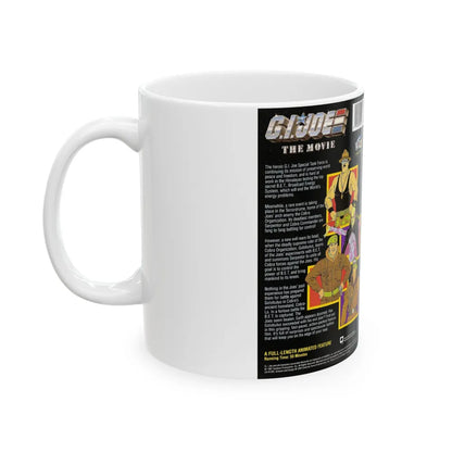 GI JOE THE MOVIE (VHS COVER) - White Coffee Mug-Go Mug Yourself