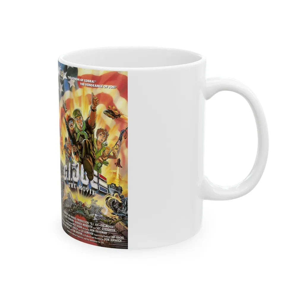 GI JOE THE MOVIE (VHS COVER) - White Coffee Mug-Go Mug Yourself