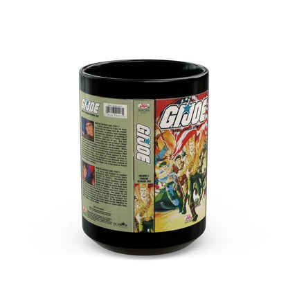 GI JOE WORLDS WITHOUT END (VHS COVER) - Black Coffee Mug-15oz-Go Mug Yourself