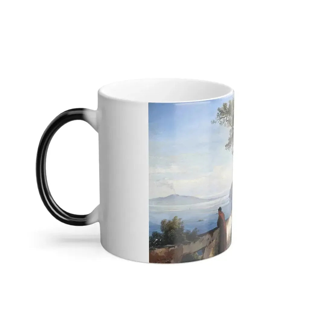 Giacinto Gigante (1806-1876) Sorrento - Oil on Canvas 1845 - Color Changing Mug 11oz - Go Mug Yourself
