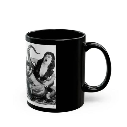 Giant Arms, True Men Stories, April 1959 - Black Coffee Mug - Go Mug Yourself